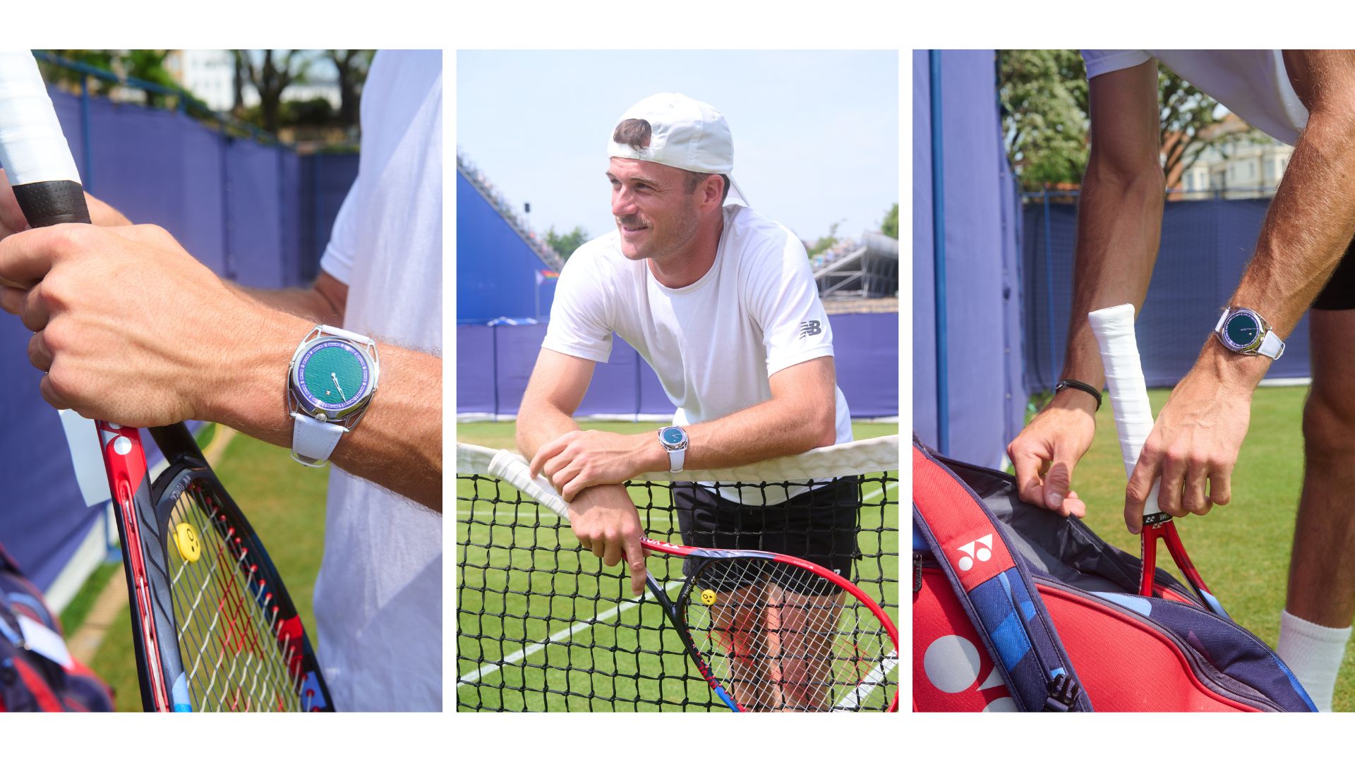 De Bethune est ravi de soutenir le talentueux joueur de tennis, Tommy Paul, lors du premier jour de Wimbledon!