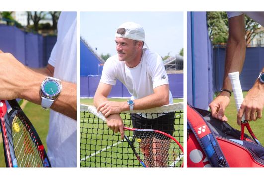 De Bethune is delighted to be supporting talented tennis player Tommy Paul on the first day of Wimbledon!