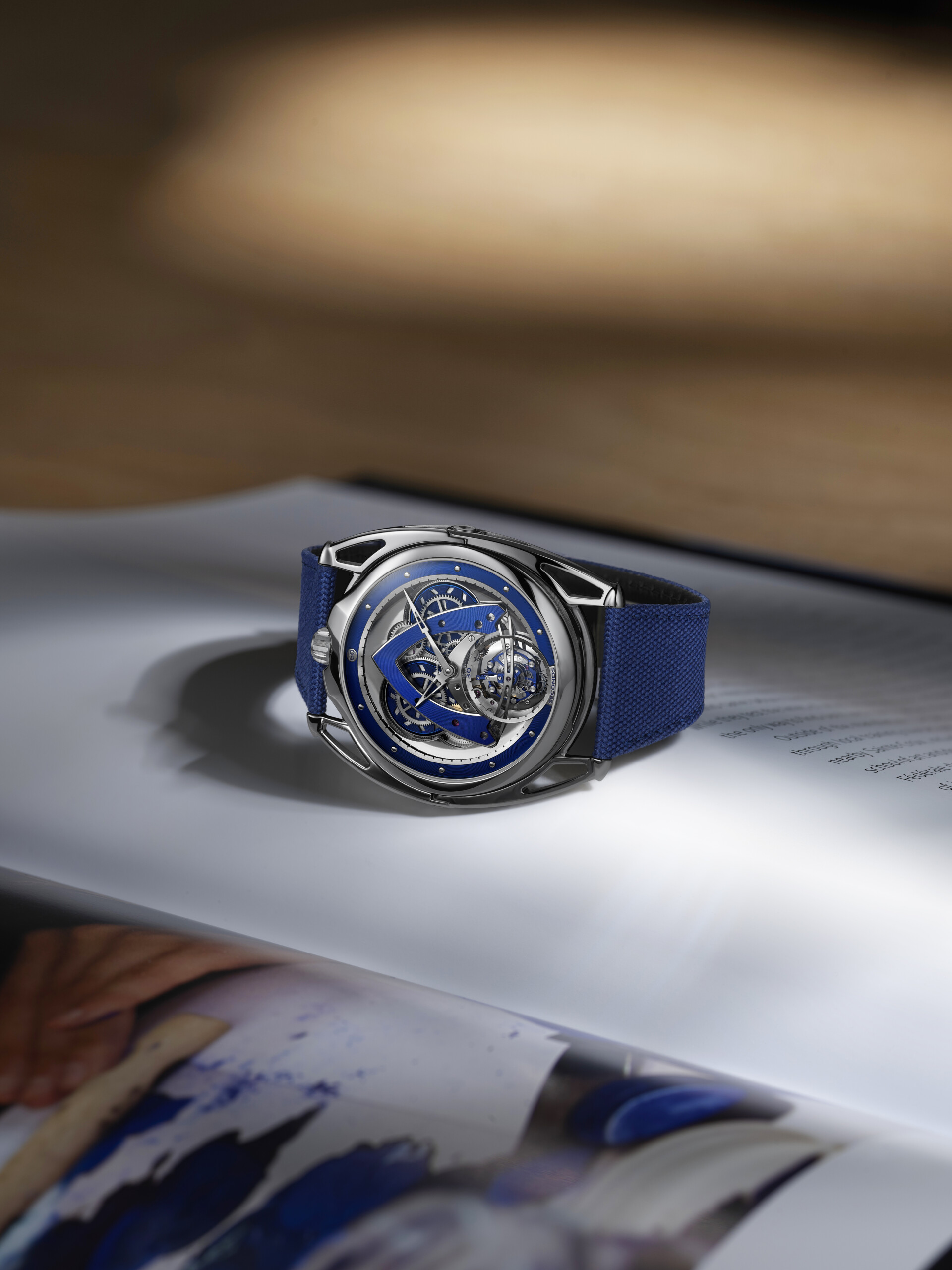 De Bethune DB28XP Steel Wheels Tourbillon watch